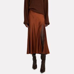 Intermix Private Label Tamiko Midi Slip Skirt